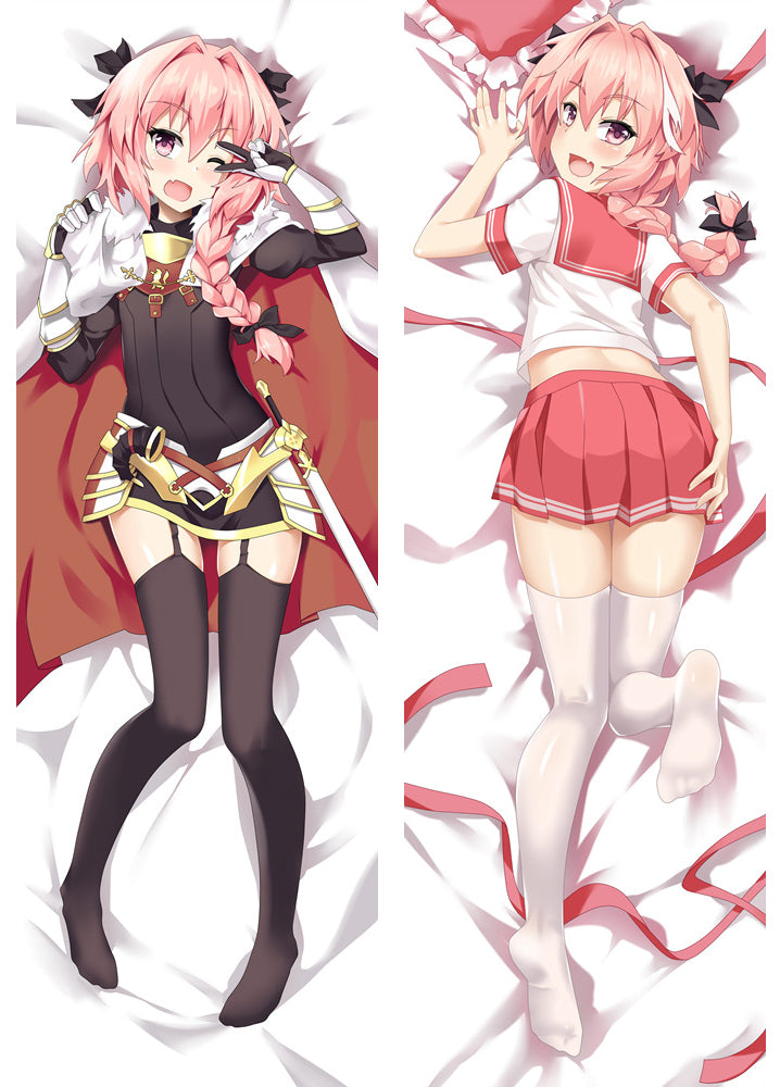 Fate/Apocrypha Astolfo Anime Dakimakura Pillow Cover image 0