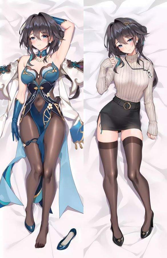 Honkai: Star Rail Ruan Mei Anime Dakimakura Girl Body Pillow Cover image 0