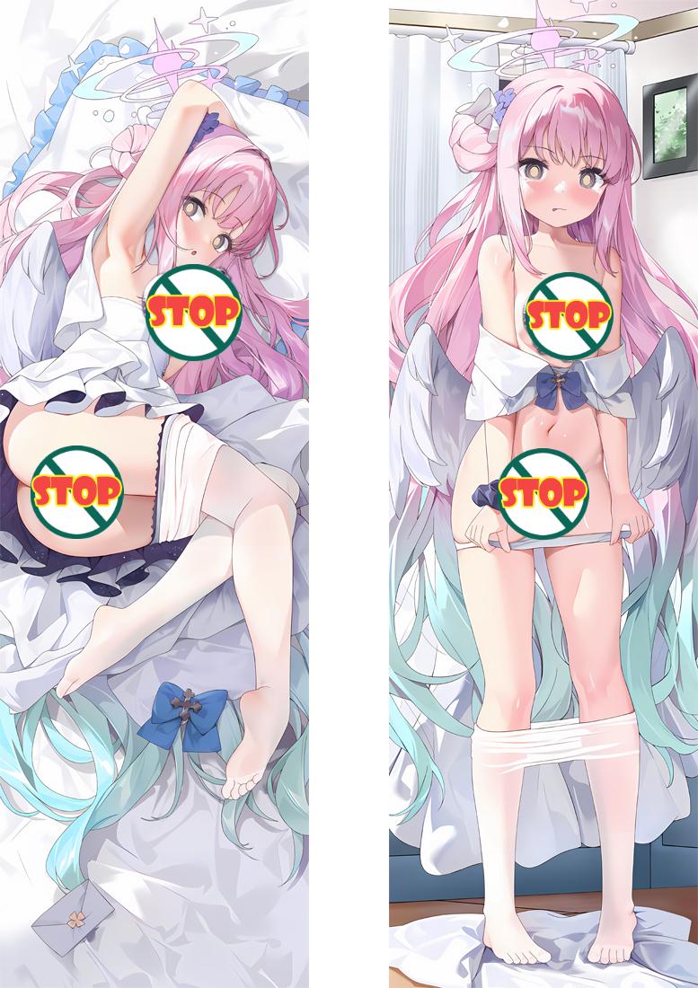 Blue Archive Misono Mika Anime Dakimakura Body Pillow Cover image 0