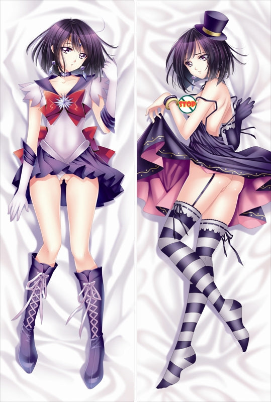 Sailor Moon Sailor Saturn Anime Dakimakura Body Pillow Cover image 0