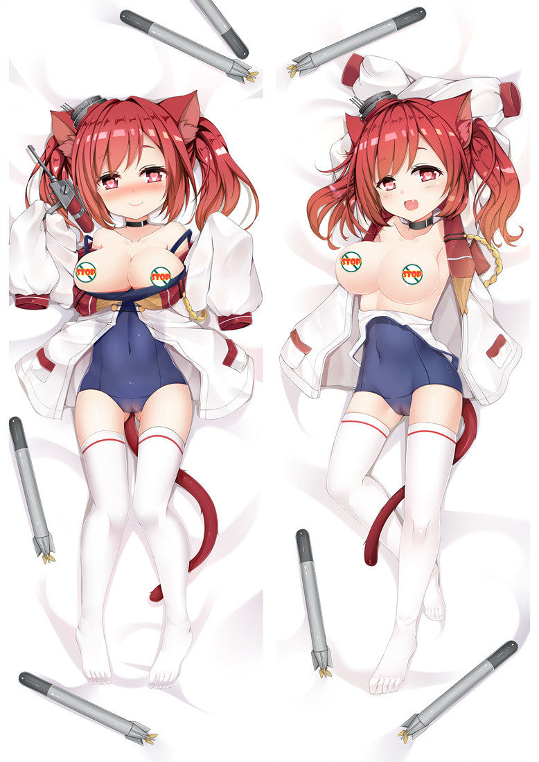 Azur Lane Eldridge Laffey HMS Belfast I19 Anime Dakimakura Pillow Cover image 0