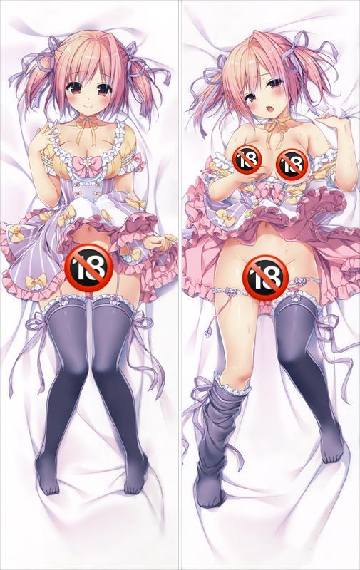 konomi with Double Sides Zipper to make love Anime Dakimakura Pillow Case image 0