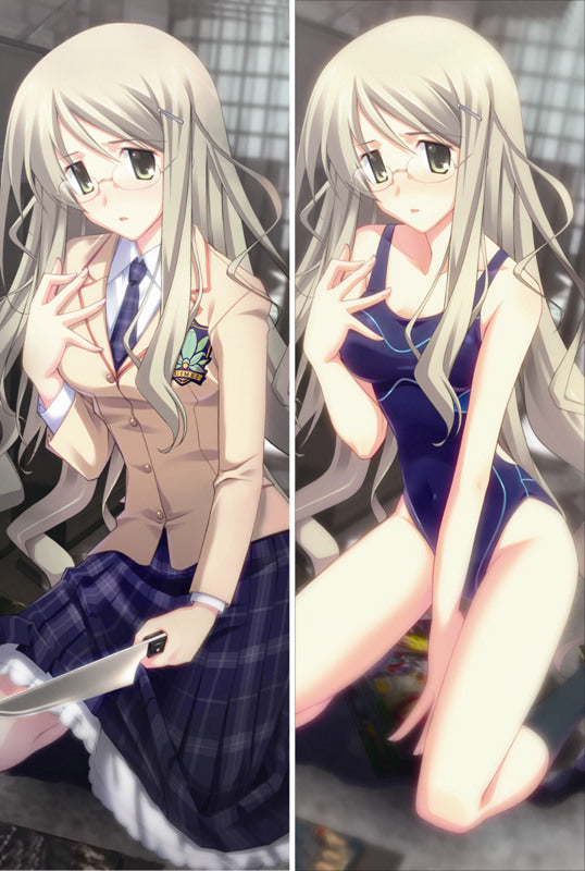 Chaos Head Love Chu Chu! Yua Kusunoki Anime Dakimakura Japanese Pillow Cover image 0