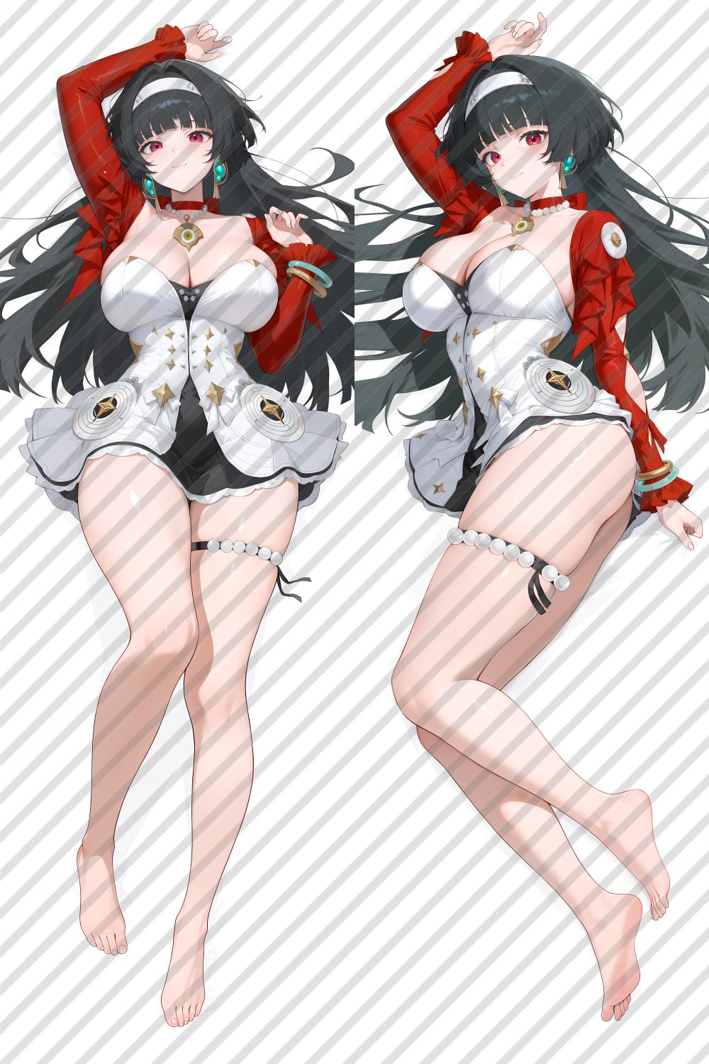 Zenless Zone Zero Astra Yao Anime Dakimakura Body Pillow Cover image 0
