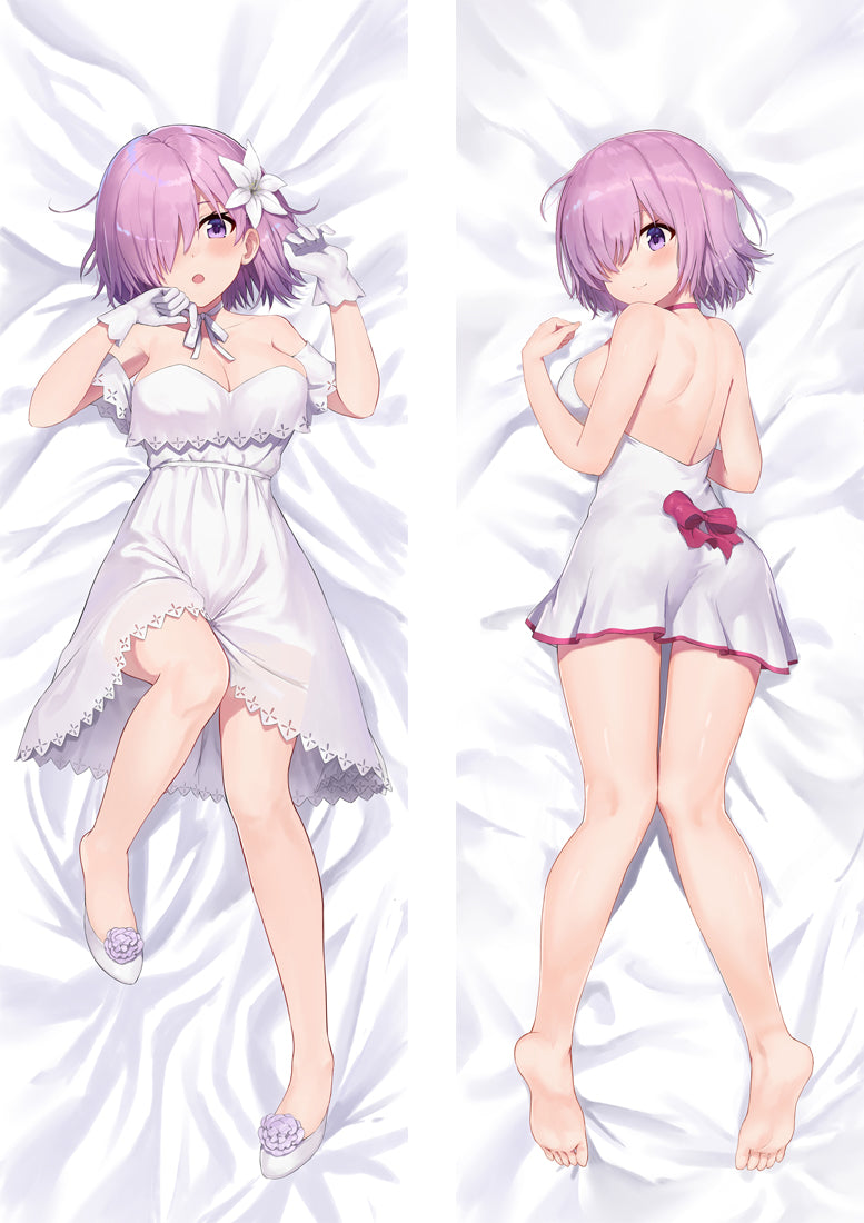 Fate/Grand Order Mash Kyrielight Anime Dakimakura Body Pillow Cover image 0
