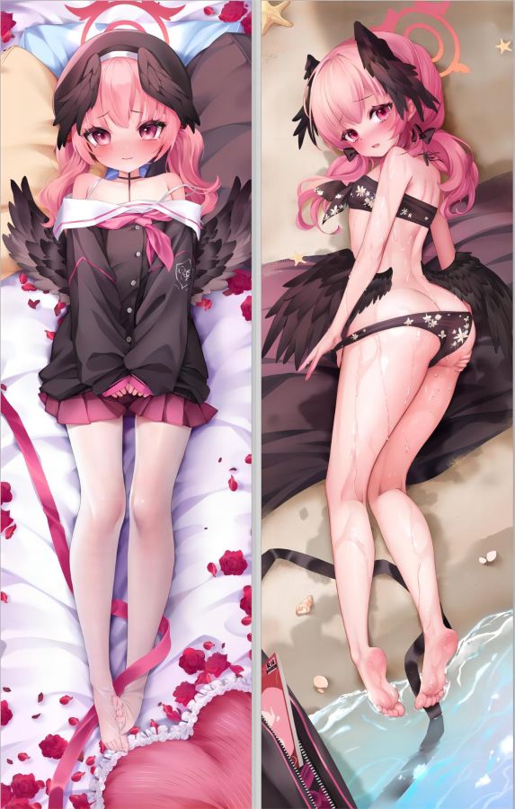 Blue Archive Shimoe Koharu Anime Dakimakura Girl Body Pillow Cover image 0