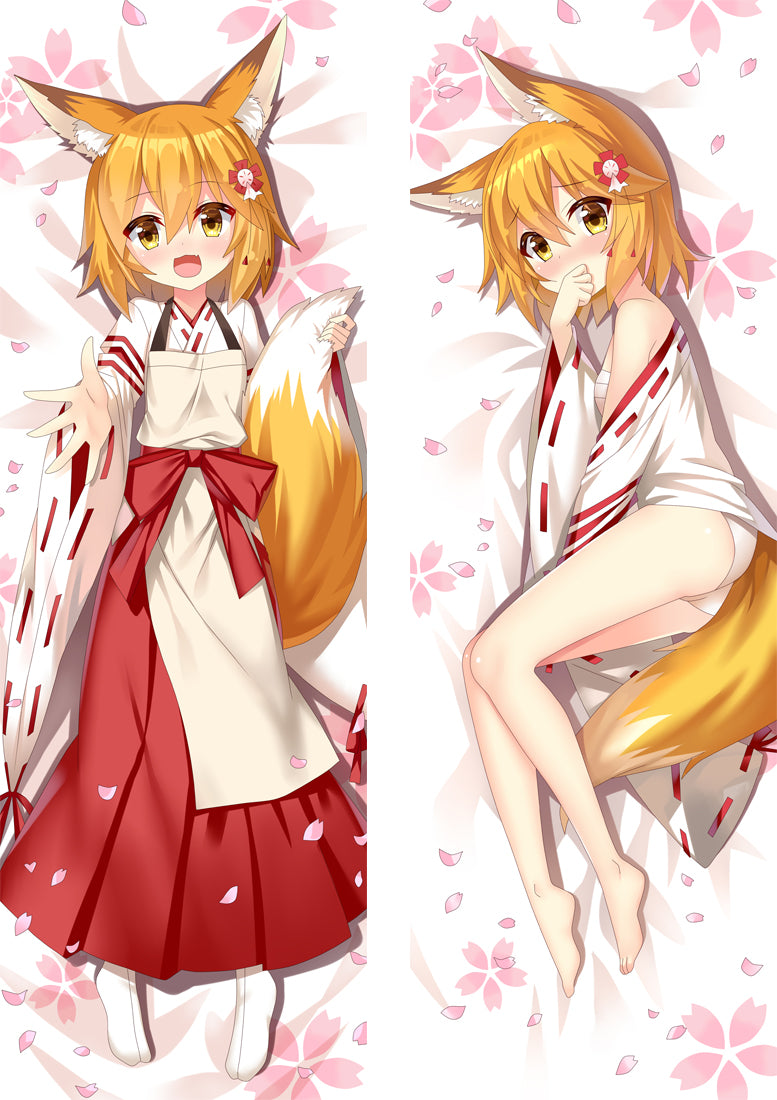 Sewayaki Kitsune no Senko-san Senko Anime Dakimakura Pillow Cover image 0