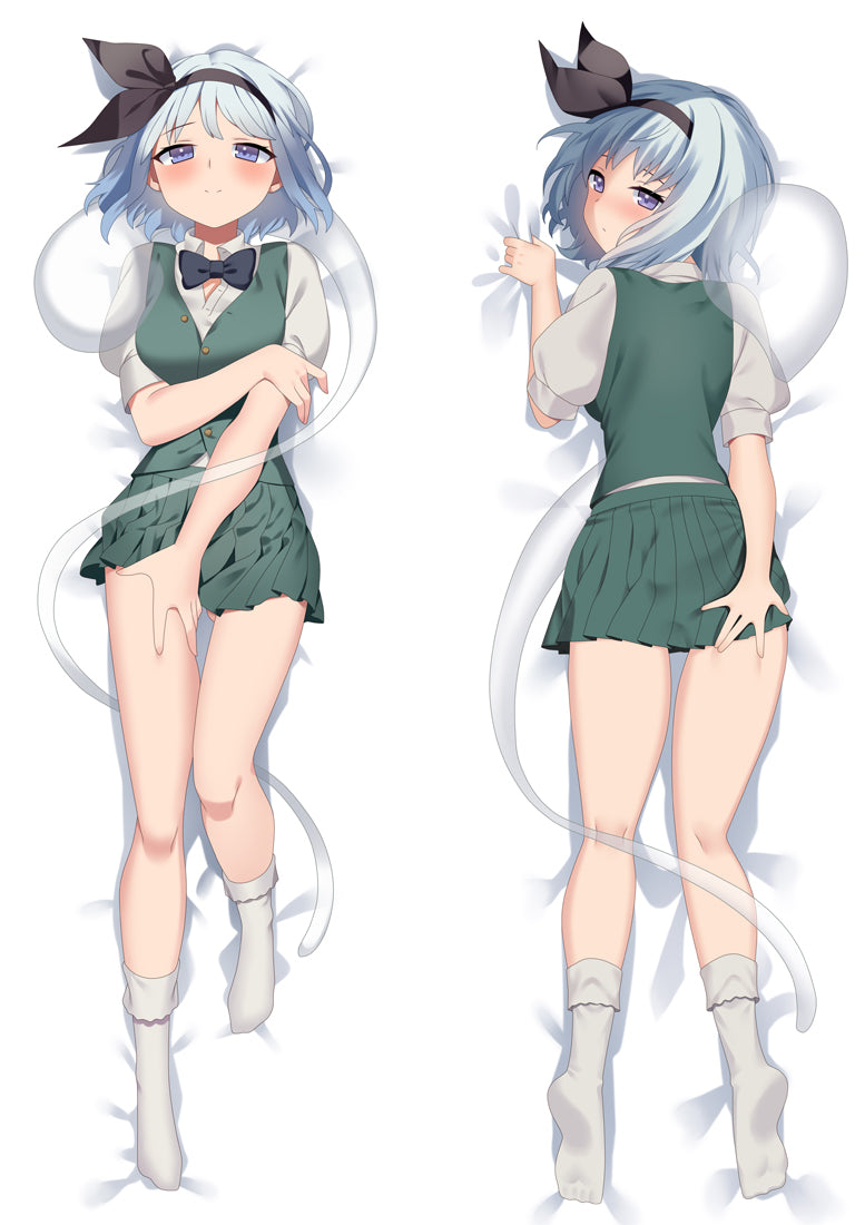 Touhou Project Konpaku Youmu Dakimakura Body Pillow Cover image 0