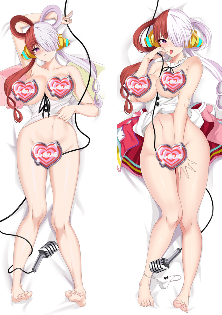 One Piece Uta with Double Sides Zipper to make love Anime Dakimakura Pillow Case image 0