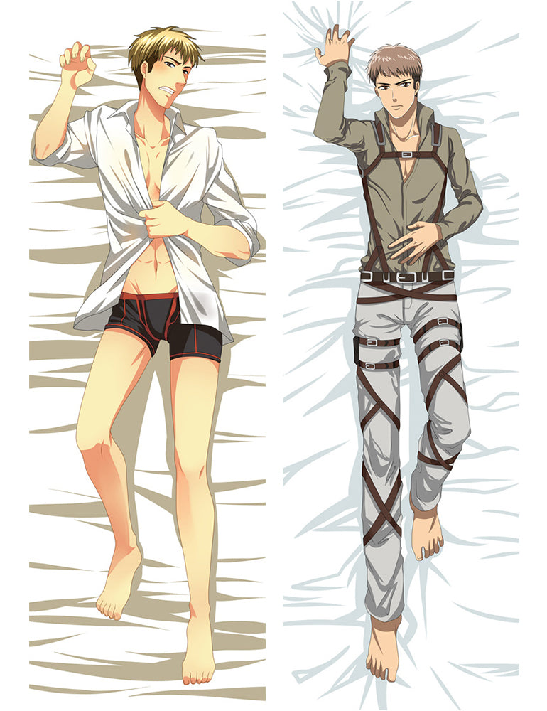 Attack on Titan Jean Kirschtein Anime Dakimakura Pillow Cover image 0
