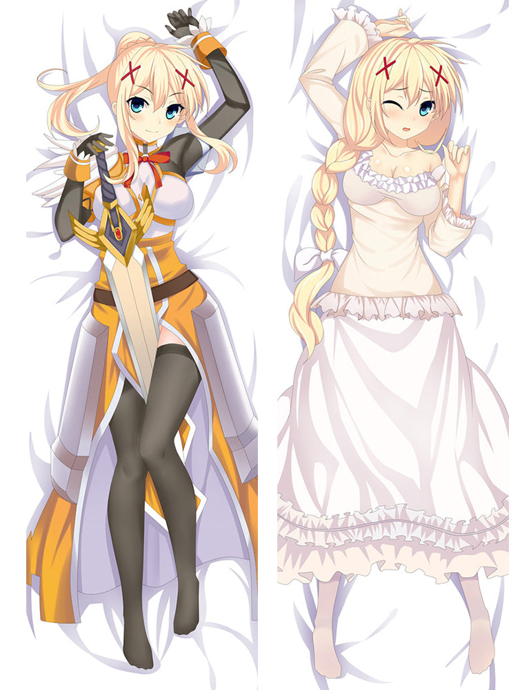 New KonoSuba God Blessing for This Wonderful World! Megumin Akua Darkness Main Heroine Cushion Cover Case image 0