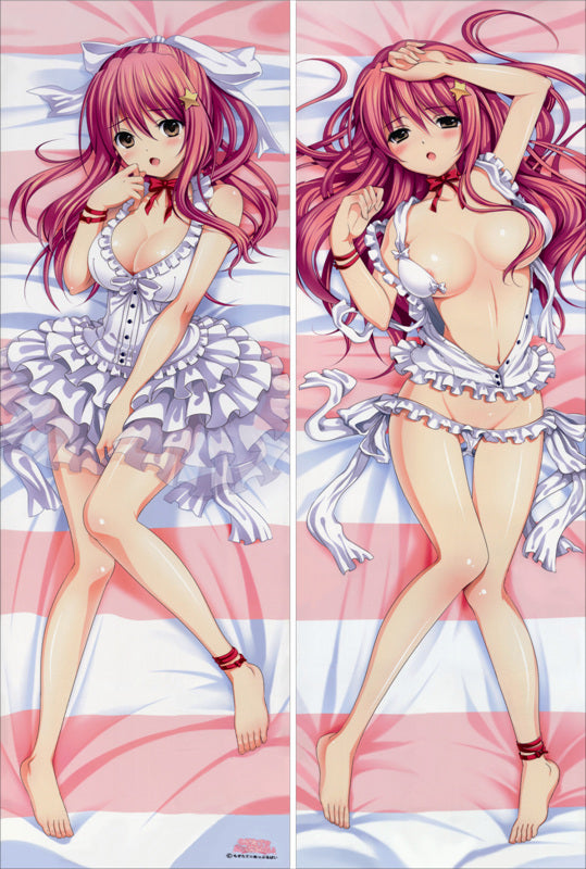 NametateâApple Pie Kokoru Anime Dakimakura Japanese Pillow Cover image 0