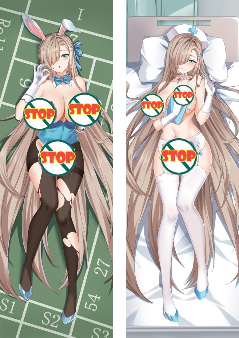 Blue Archive Itinose Asena Anime Dakimakura Naked Body Pillow Cover image 0