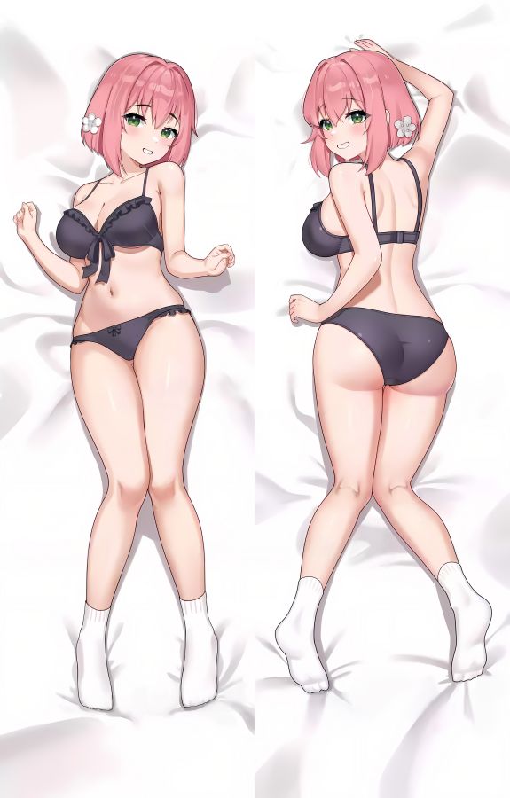 The 100 Girlfriends Who Really, Really, Really, Really, REALLY Love You Hakari Hanazono Anime Dakimakura Sexy Body Pillow Cover image 0
