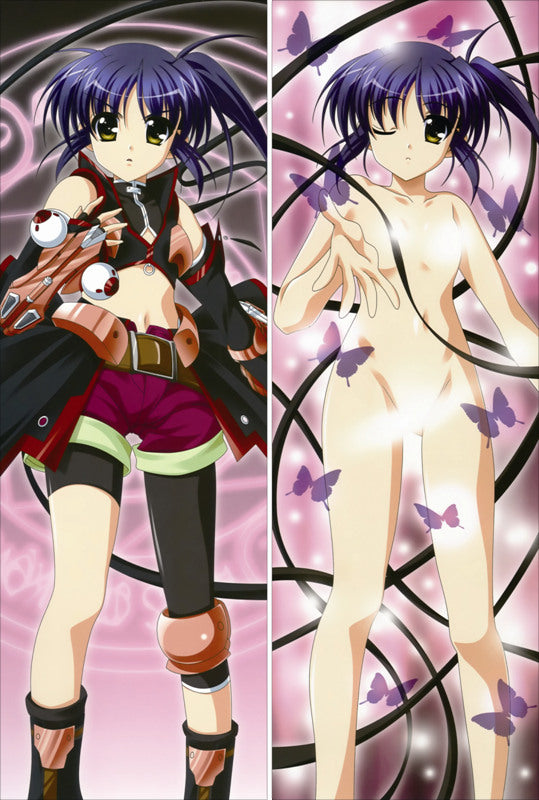 Magical Girl Lyrical Nanoha Fate Testarossa Anime Dakimakura Pillow Cover image 0