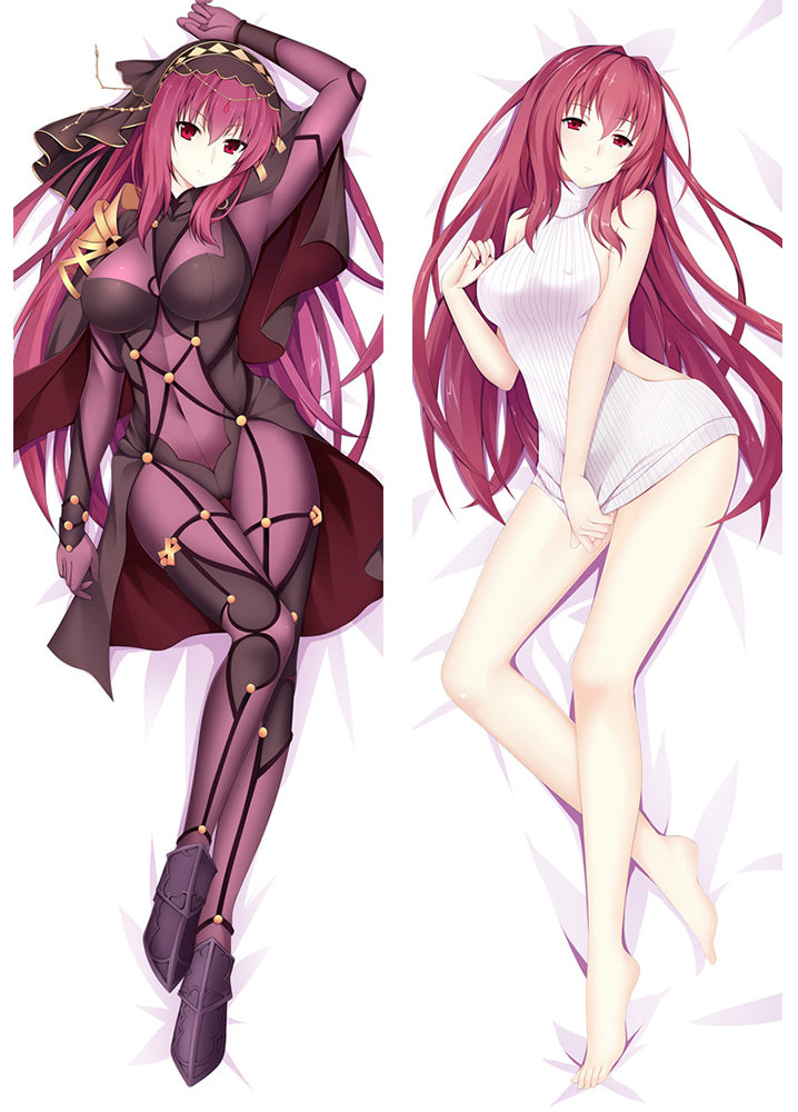 New Fate Grand Order FGO Dakimakura Scathach Anime Girl Body Pillow Case Covers image 0