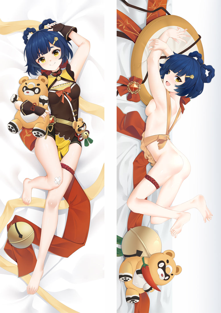 Xiang Ling Anime Dakimakura Body Pillow Cover - Genshin Impact image 0