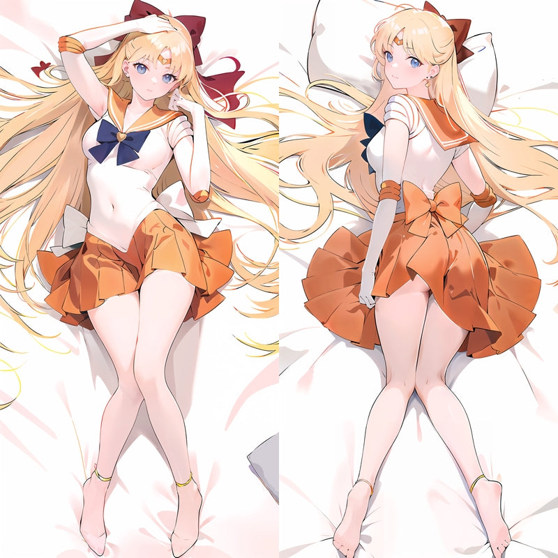 Sailor Moon Sailor Venus Aino Minako Anime Dakimakura Body Pillow Cover image 0