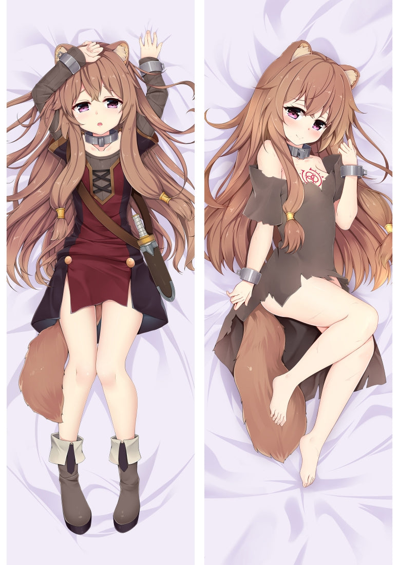 The Rising of the Shield Hero Raphthalia Anime Dakimakura Pillow Cover image 0