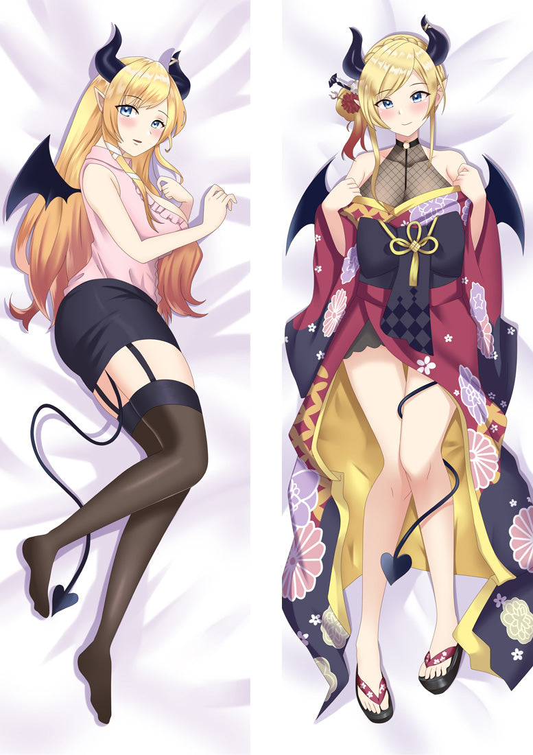 Virtual Youtuber Yuzuki Choco Anime Dakimakura Body Pillow Cover image 0