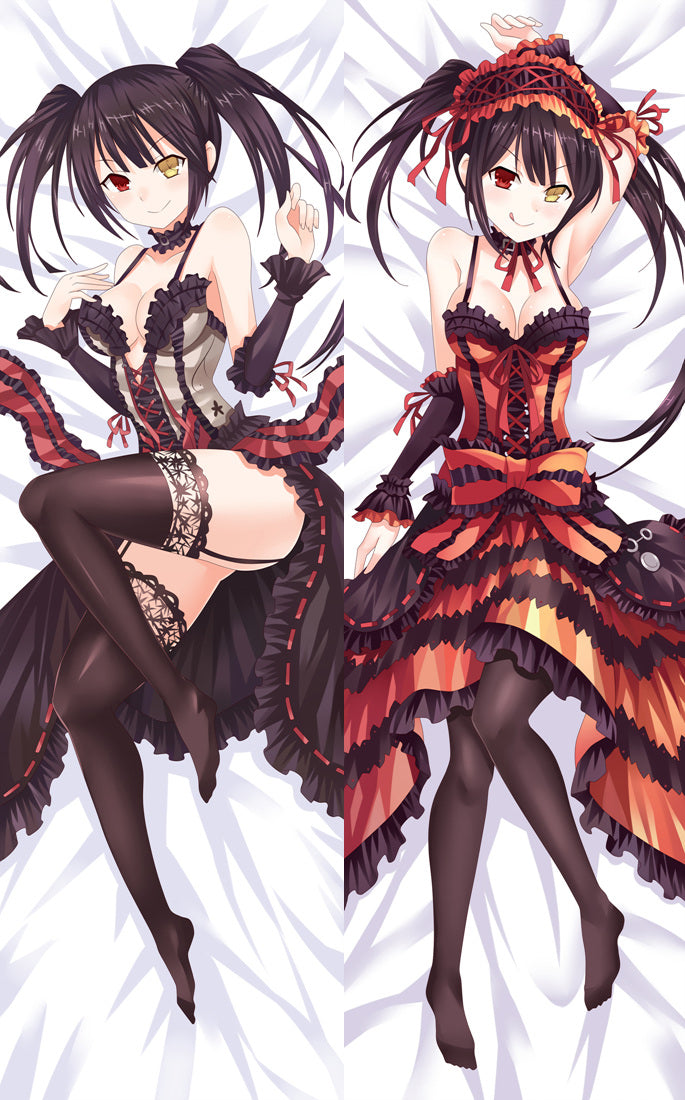 Date A Live Kurumi Tokisaki Anime Dakimakura Pillow Cover image 0