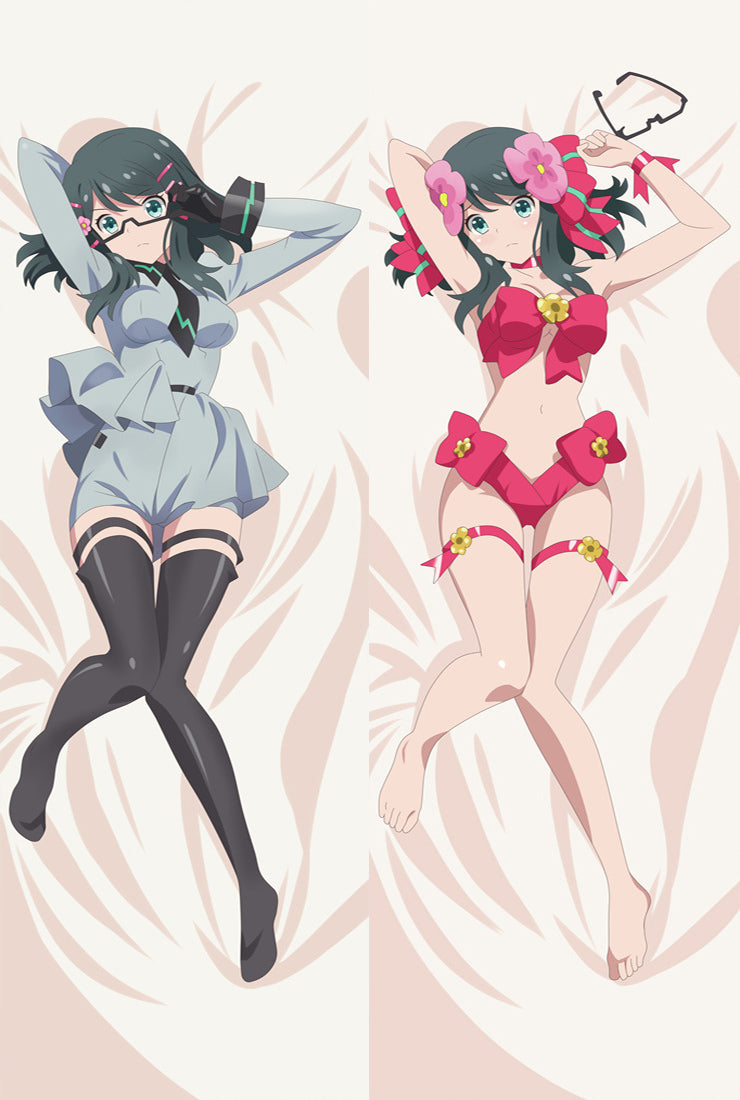 Luck &amp; Logic Tamaki Yurine Anime Dakimakura Pillow Cover image 0