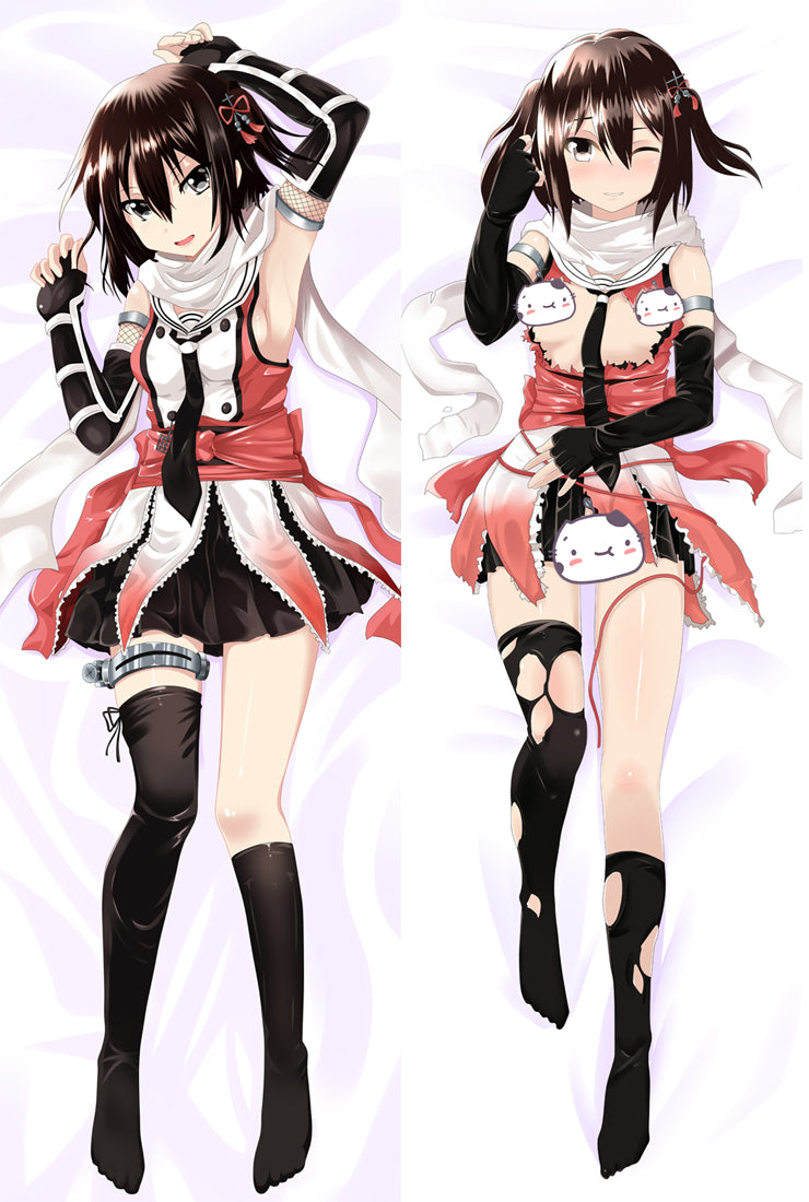 Kantai Collection Sendai Anime Dakimakura Pillow Cover image 0