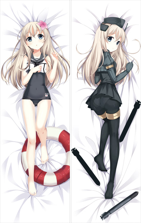 Kantai Collection German submarine U-511 Anime Dakimakura Anime Dakimakura Body Pillow Cover image 0