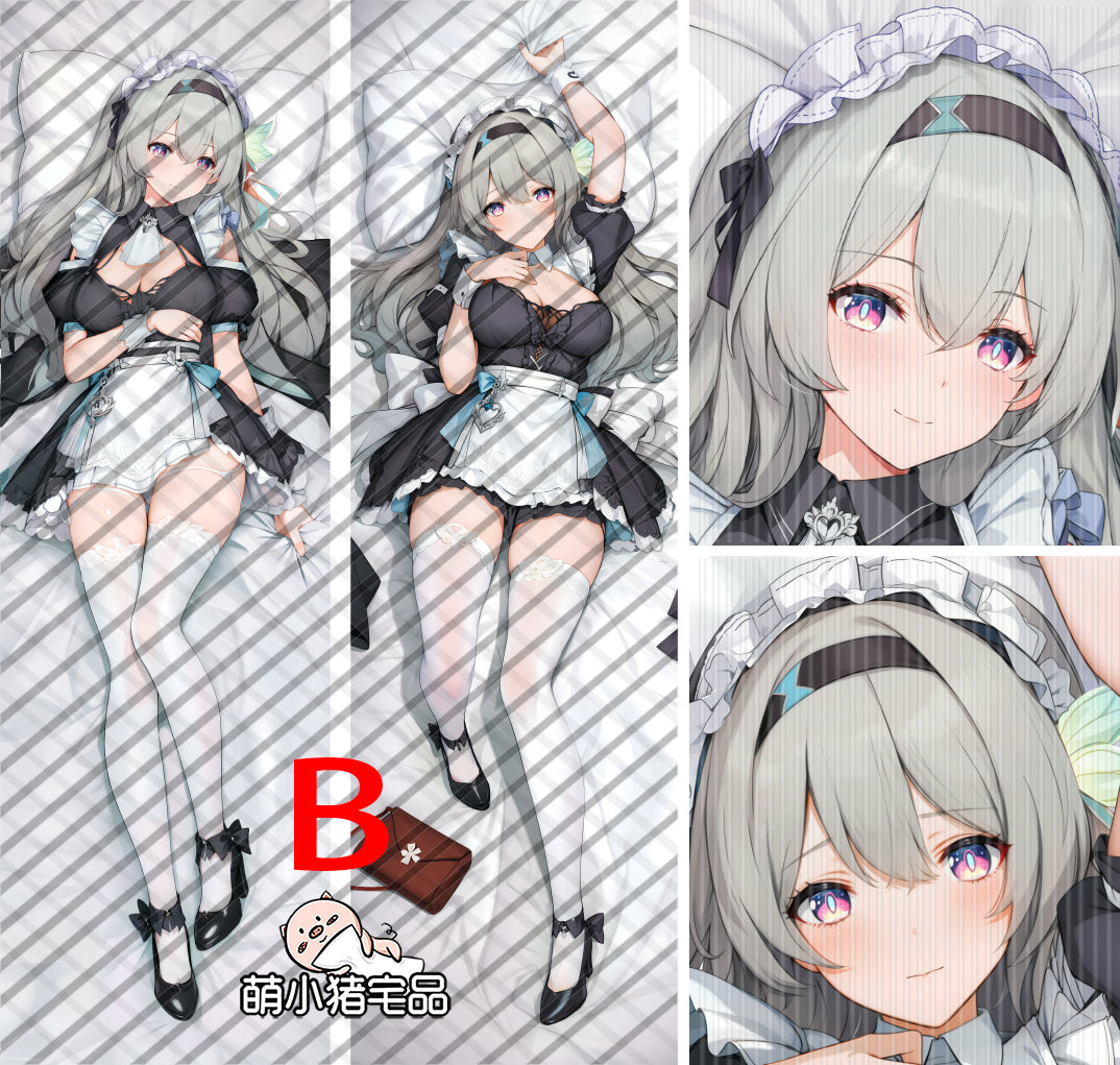 Honkai: Star Rail Firefly Anime Dakimakura Housemaid Pillow Cover image 0
