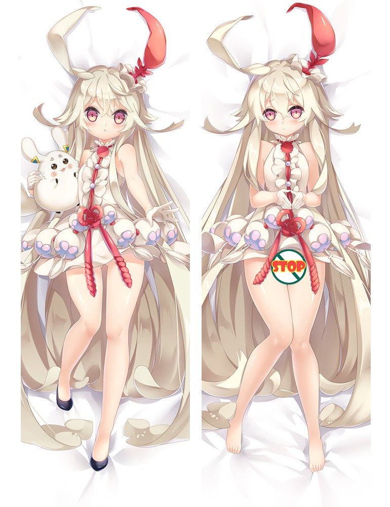 Last Period Cheeky Cat Choko Anime Dakimakura Hugging Pillow Cover image 0