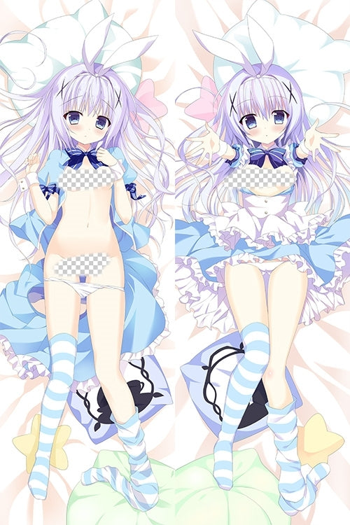 Is The Order A Rabbit? Chino KafÅ« Anime Dakimakura Naked Pillow Cover image 0