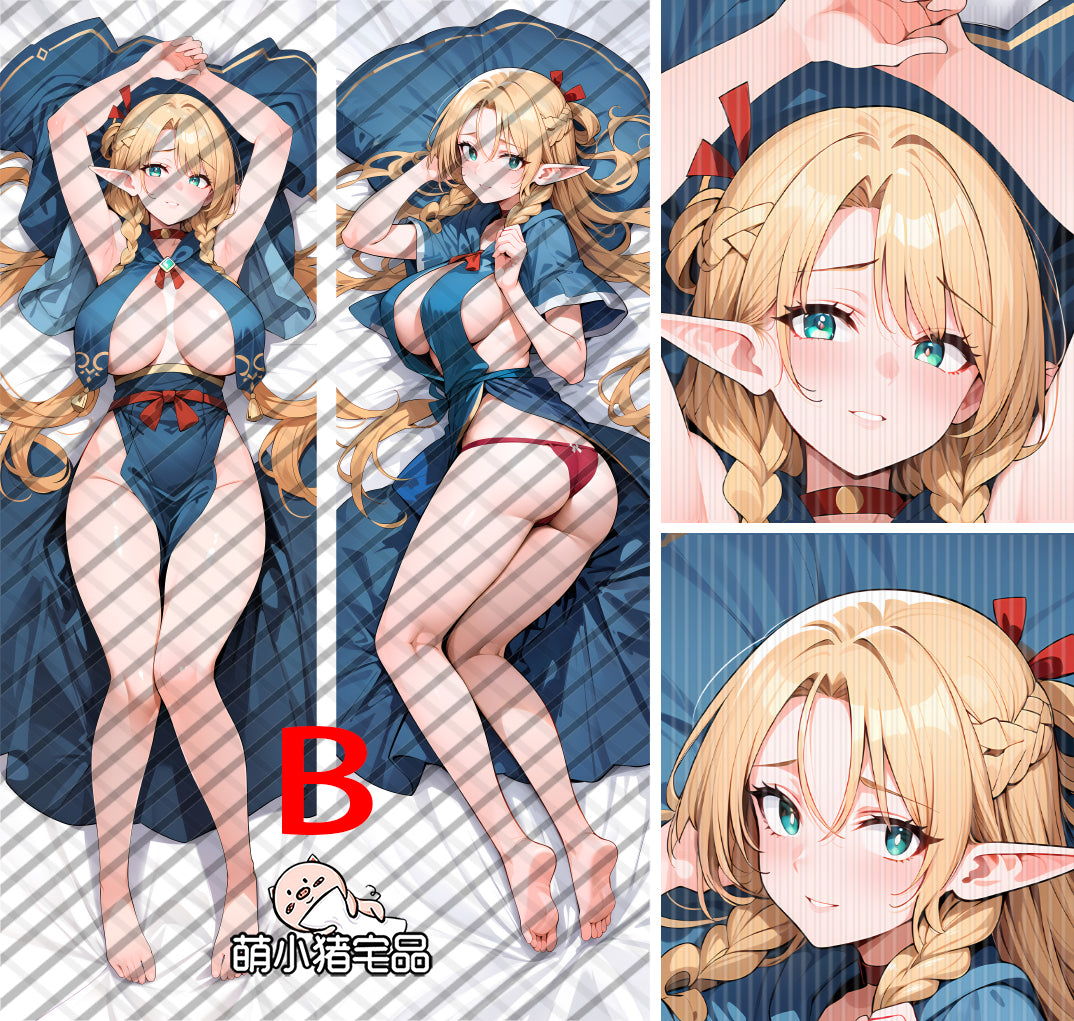 Arknights Marcille Anime Dakimakura Pillow Cover image 0