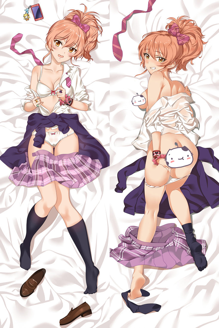 The Idolmaster Mika Jougasaki Anime Dakimakura Pillow Cover image 0