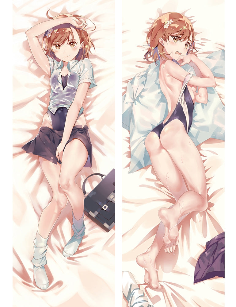 New A Certain Scientific Railgun Shirai Kuroko Anime Dakimakura body Pillowcase pillow cover image 0