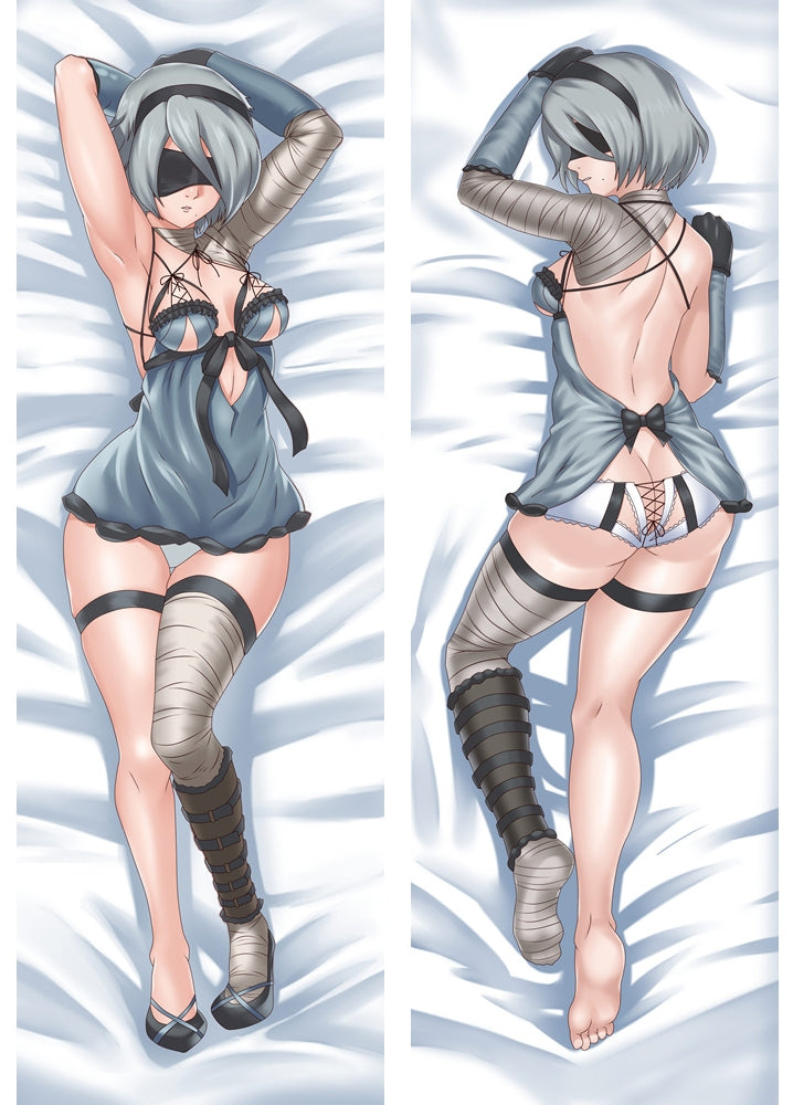 NieR:Automata YoRHa Type 2B Anime Pillow Case Otaku Hugging Body Dakimakura image 0