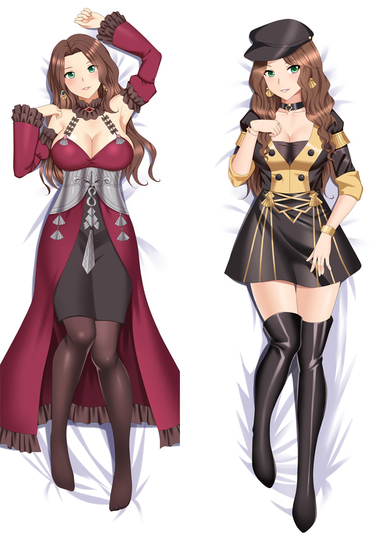 Fire Emblem Dorothea Anime Dakimakura Body Pillow Cover image 0