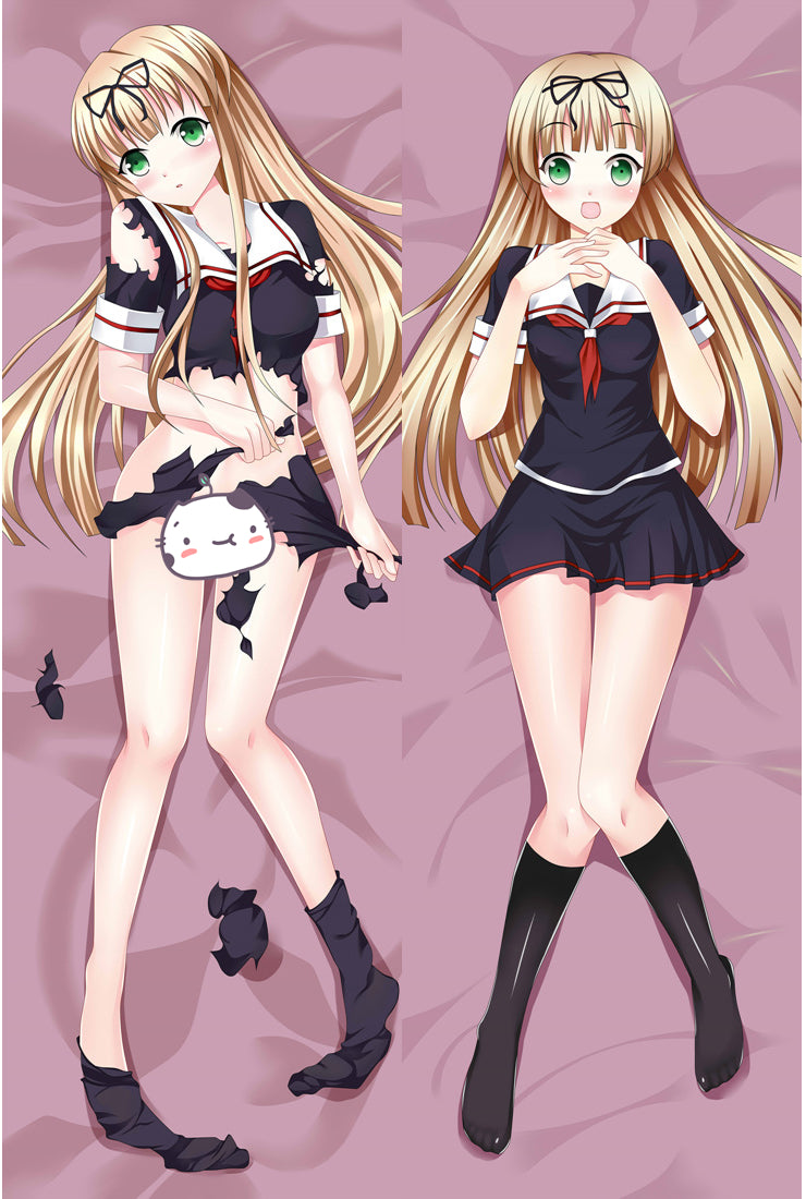 Kantai Collection YÅ«dachi Anime Dakimakura Pillow Cover image 0