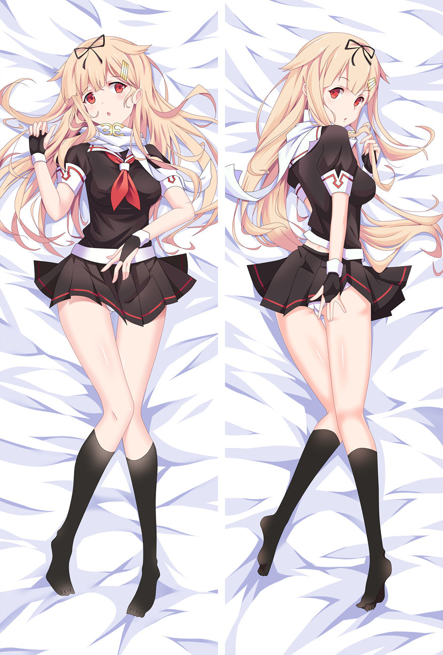 Kantai Collection YÅ«dachi Anime Dakimakura Pillow Case image 0