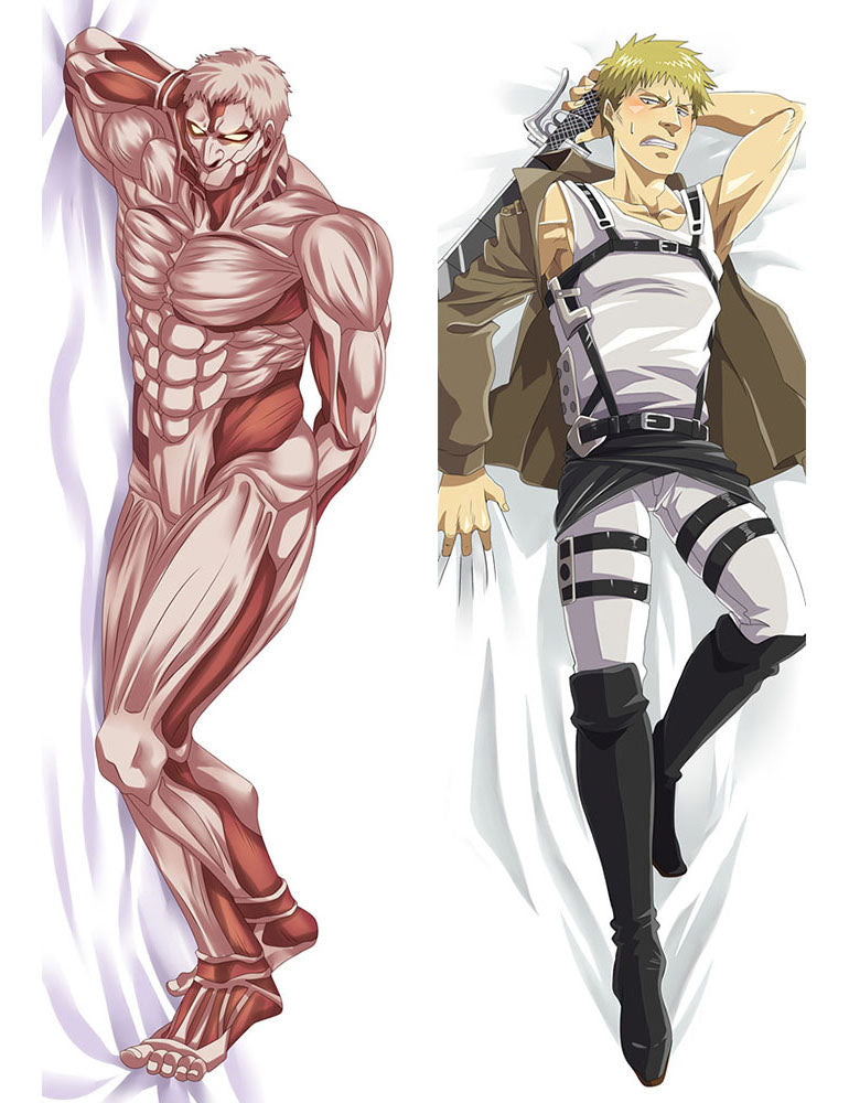 Attack on Titan Reiner Braun Anime Dakimakura Pillow Cover image 0