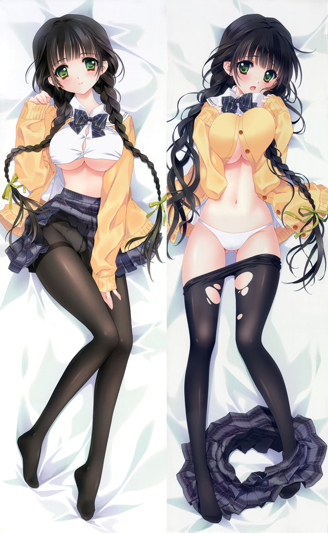 Galgame Anime Dakimakura Pillow Cover image 0