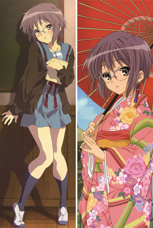 Haruhi Suzumiya Anime Dakimakura Waifu Pillow Case image 0