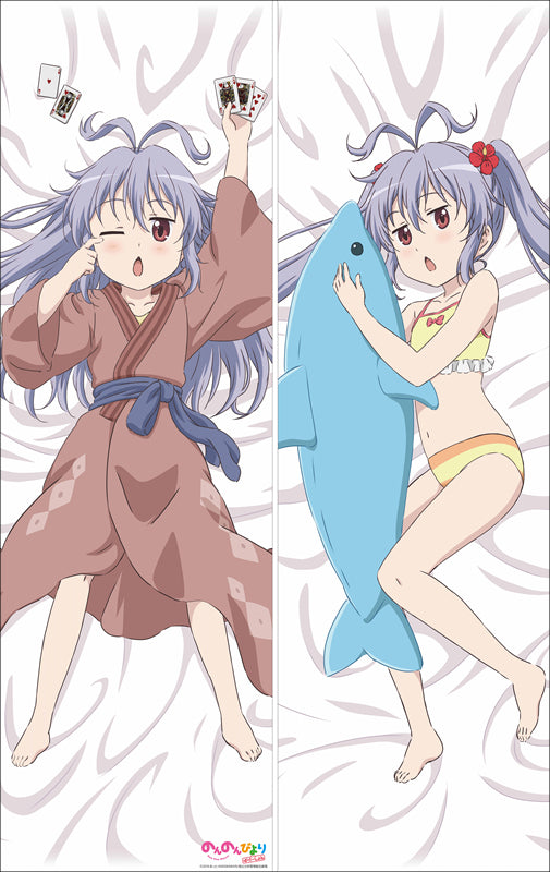 From Nonnonbi Renji Shouchi Anime Dakimakura Pillow Cover image 0