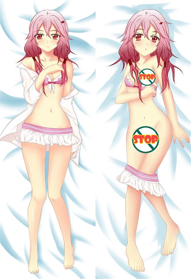 Guilty Crown Inori Yuzuriha Anime Dakimakura Pillow Case image 0