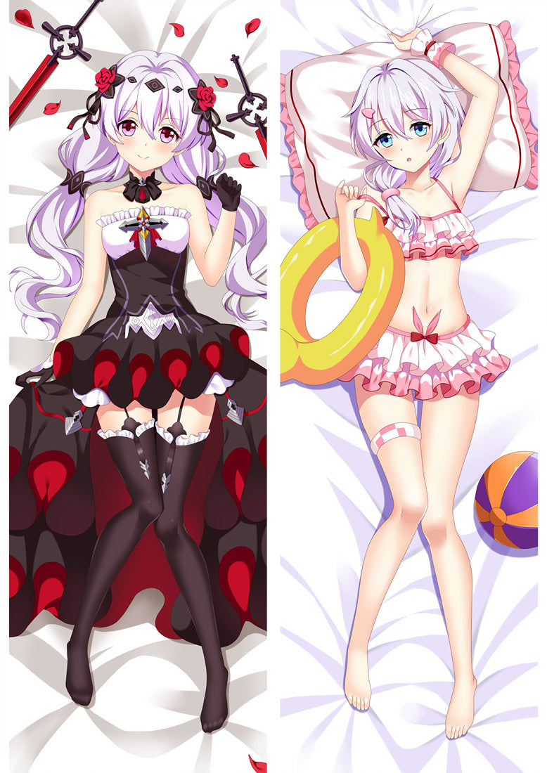 Collapse Gakuen Theresa Apocalypse Anime Dakimakura Pillow Cover image 0