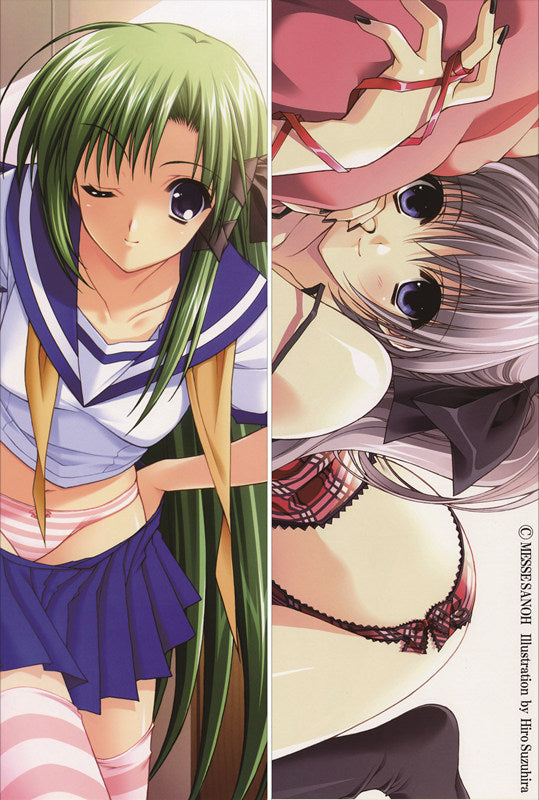 Shuffle! Asa Shigure Anime Dakimakura Body Pillow Cover image 0