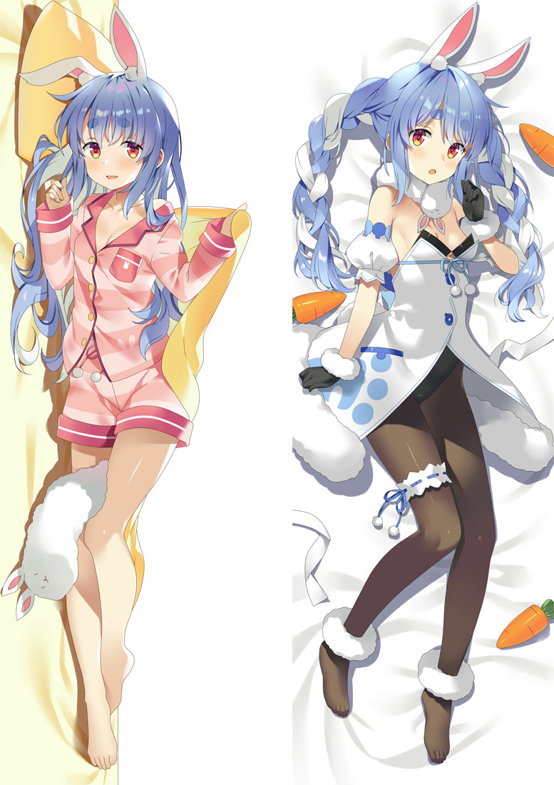 Virtual Youtuber Usada Pekora Dakimakura Body Pillow Cover image 0