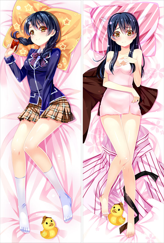 Food Wars!: Shokugeki no Soma Megumi Tadokoro Anime Dakimakura Japanese Pillow Cover image 0