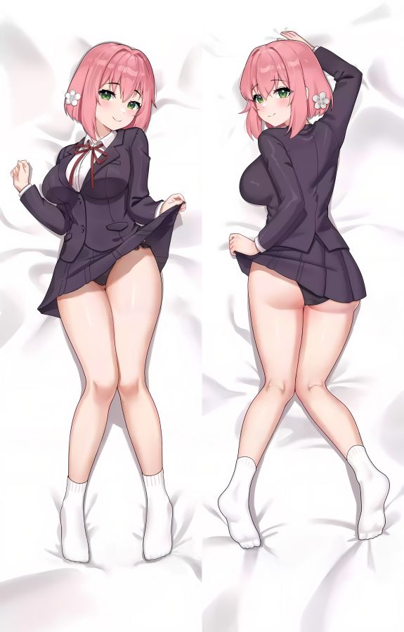 The 100 Girlfriends Who Really, Really, Really, Really, REALLY Love You Hakari Hanazono Anime Dakimakura Body Pillow Cover image 0