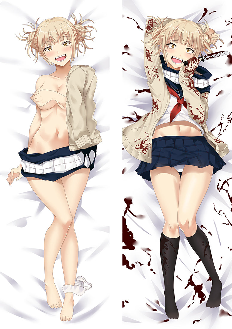 My Hero Academia Toga Himiko Anime Dakimakura Pillow Cover image 0