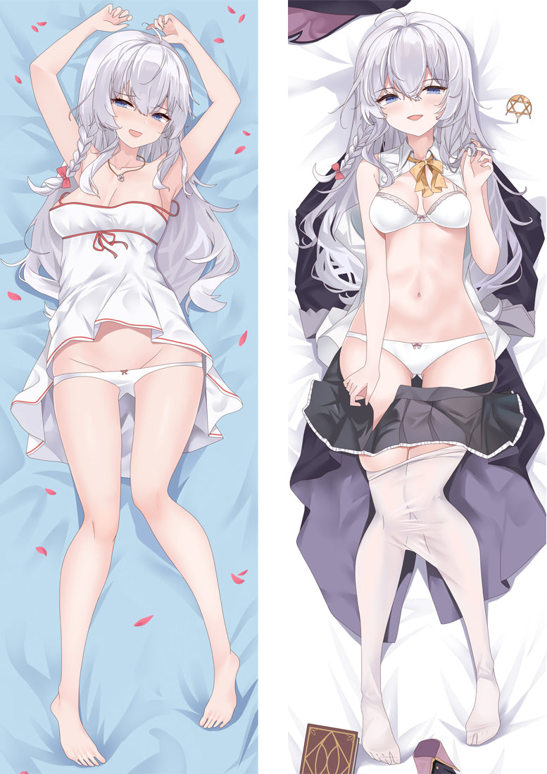 Wandering Witch: The Journey of Elaina Anime Dakimakura Body Pillow Cover image 0